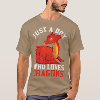 Camiseta Dragón Retro Boy Dragon