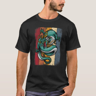 Camiseta Dragón retro Dragón de Vintage Creyente Hombres To