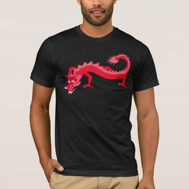 Camiseta Dragón rojo (Anverso)