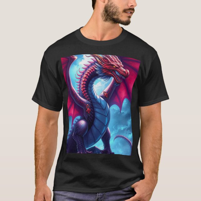 Camiseta Dragón Rojo (Anverso)