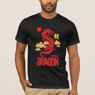 Camiseta Dragón rojo 2024