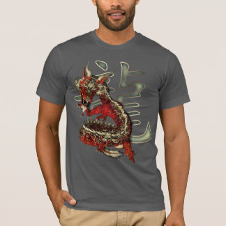 Camiseta Dragón rojo chino