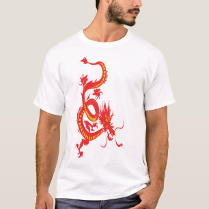 Camiseta Dragón rojo chino de Año Nuevo