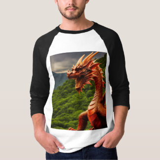 Camiseta Dragón rojo galés - Símbolo de fuerza y herencia