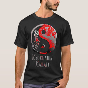 Camiseta Dragón rojo Kyokushin Karate - Budo de artes marc
