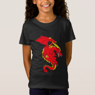 Camiseta Dragón rojo tamaño niño