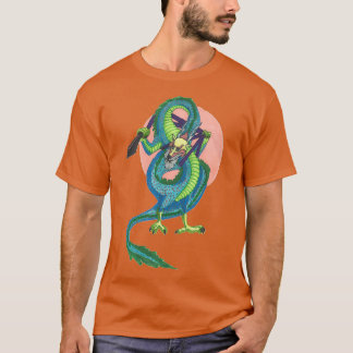 Camiseta Dragón Ropedart Asia Oriental Regalo Halloween Day
