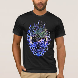Camiseta Dragon Skull