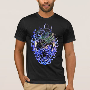 Camiseta Dragon Skull