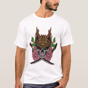Camiseta Dragon Skull Samurai