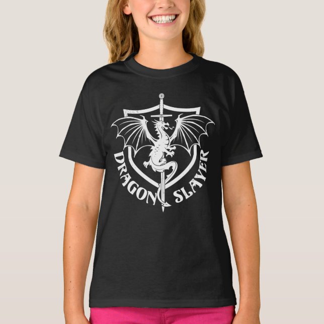 Camiseta Dragon Slayer (Anverso)
