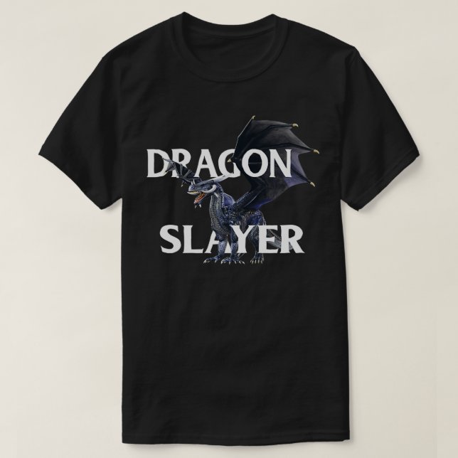 Camiseta Dragon Slayer Fantasy RPG (Diseño del anverso)