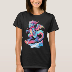 Camiseta Dragon Snowboard Snowboard Snowboard Snowboarder W