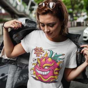 Camiseta Dragón sonriente Fruta de la alegría