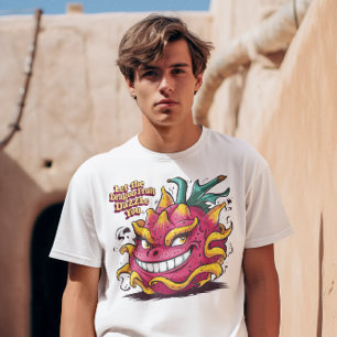 Camiseta Dragón sonriente Fruta de la alegría