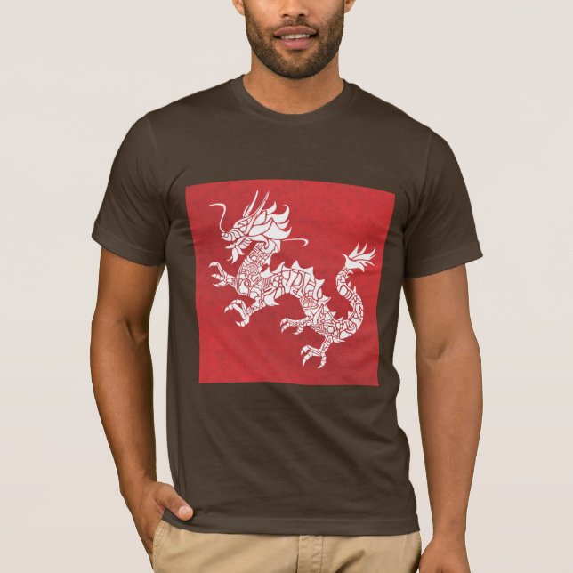 Camiseta Dragon Spirit Animal Totem Emblem (Anverso)