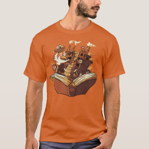 Camiseta Dragón Steampunk de Tobe Fonseca
