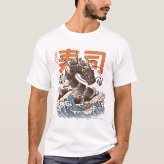 Camiseta Dragón sushi 
