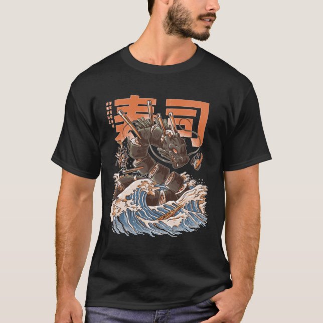 Camiseta Dragón Sushi (Anverso)