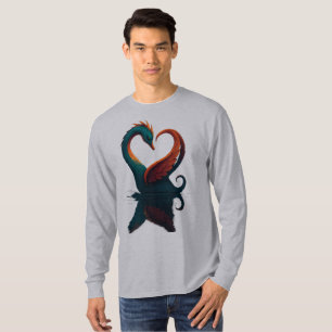 Camiseta Dragon Swan de amor