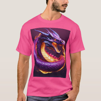 Camiseta Dragon T-Shirt Dreamy Watercolor