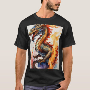 Camiseta Dragon T-Shirt Dreamy Watercolor