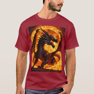 Camiseta Dragon T-Shirt Dreamy Watercolor