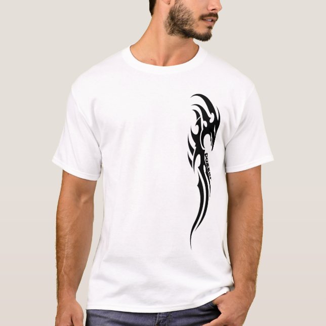Camiseta Dragón tribal (Anverso)