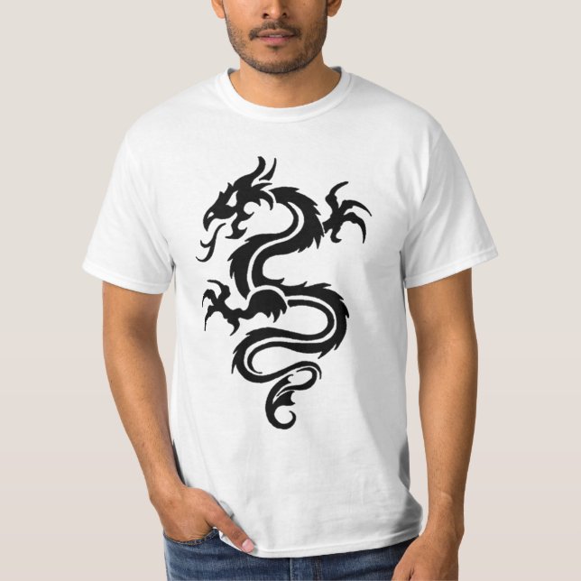 Camiseta Dragón tribal (Anverso)