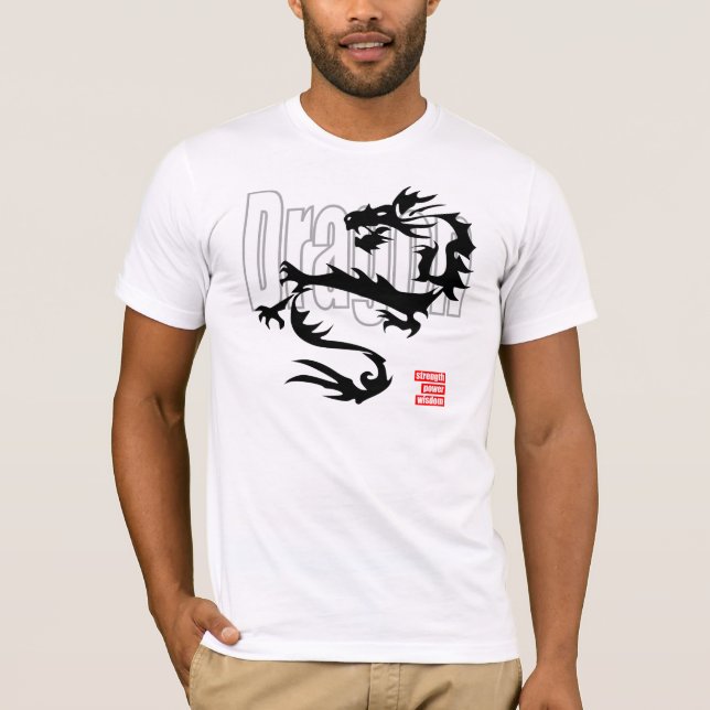 Camiseta Dragón tribal (Anverso)