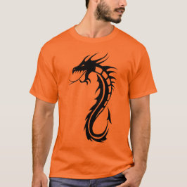 Camiseta dragon tribal tatouage forme 2004_