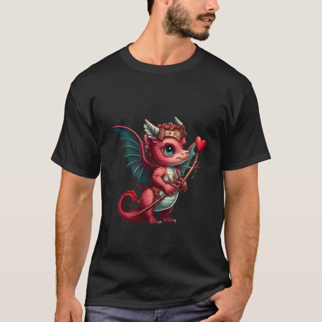 Camiseta Dragon Valentine's Day Dragons  Dragon  Dragon  14 (Anverso)