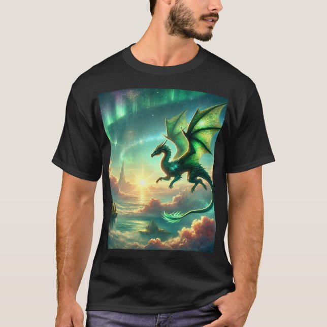 Camiseta Dragón verde (Anverso)
