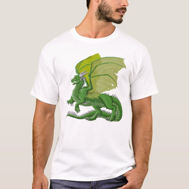 Camiseta Dragón verde (Anverso)
