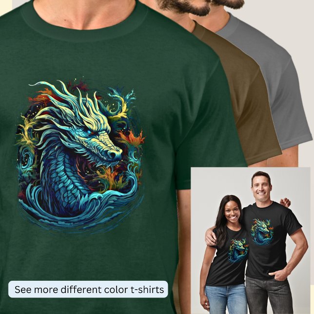 Camiseta Dragón verde del Mar Rojo (Subido por el creador)