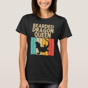 Camiseta Dragón Vintage De Cabeza Para Mujeres Reptiles