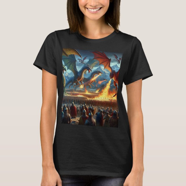 Camiseta Dragon War (Anverso)