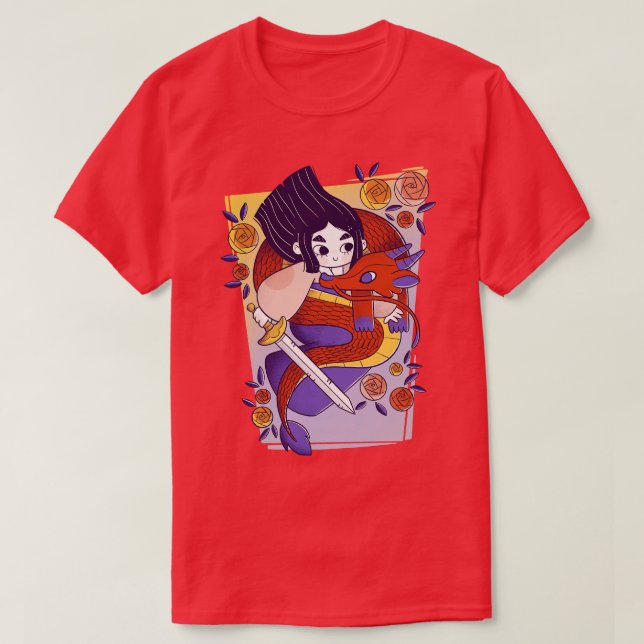 Camiseta Dragon Warrior (Diseño del anverso)