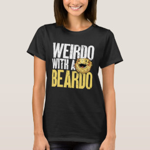 Camiseta Dragon Weirdo Con Barba Con Beardo Beardie Reptil