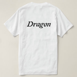Camiseta Dragon White Men