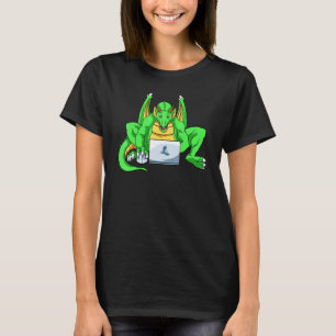Camiseta Dragon Wingying Flying Fire Respirando Creat mític