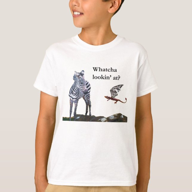 Camiseta Dragón y cebra (Anverso)
