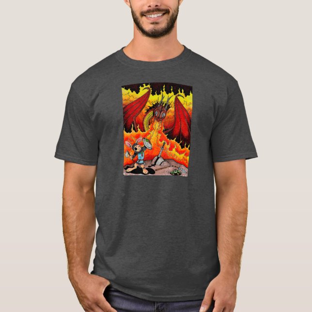 Camiseta Dragón y conejo (Anverso)