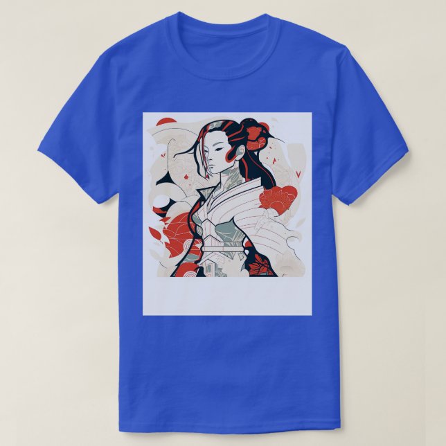 Camiseta Dragón y el Chica (Diseño del anverso)