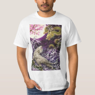 Camiseta dragón y tigre