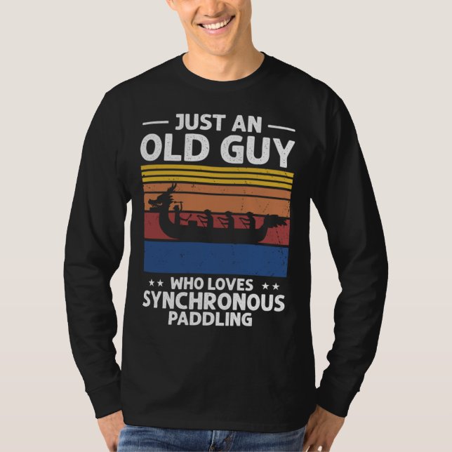 Camiseta Dragonboat Theme for Dragon Boat Paddlers (Anverso)