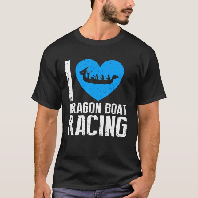Camiseta Dragonboat Theme for Dragon Boat Paddlers  10 (Anverso)