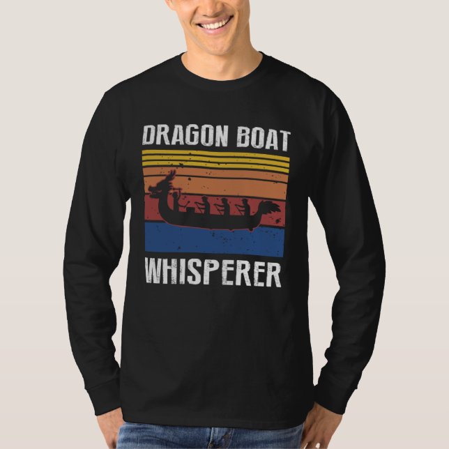 Camiseta Dragonboating Theme for Dragon Boat Paddling  18 (Anverso)