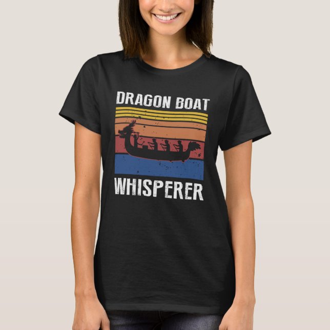 Camiseta Dragonboating Theme for Dragon Boat Paddling  18 (Anverso)