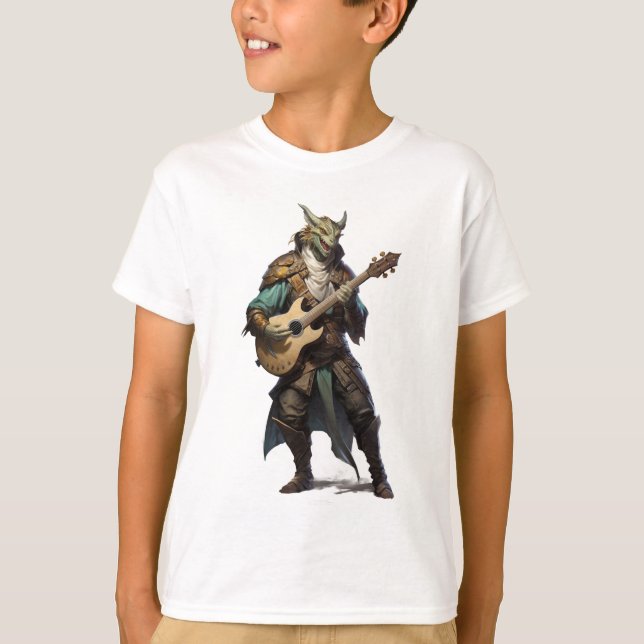 Camiseta Dragonborn Bard (Anverso)